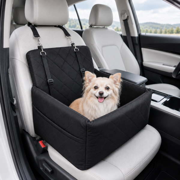 Siège auto rehausseur pour chien et chat
