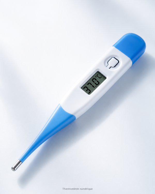 Thermomètre numérique pour chien et chat – Contrôle de la température à domicile