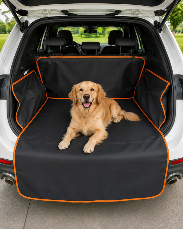 Housse de coffre imperméable 600D pour chien – Protection voiture & SUV