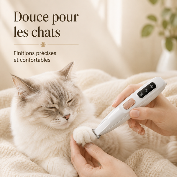 Tondeuse de précision LED pour chien et chat