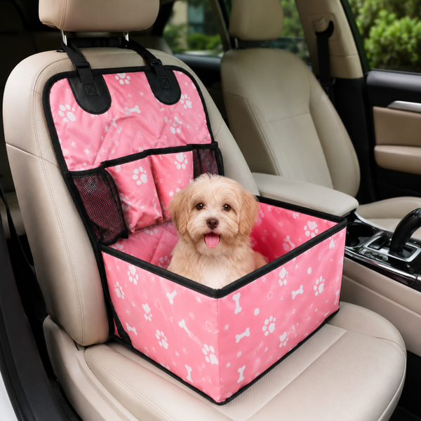 Siège auto cocon en tissu Oxford pour chien et chat