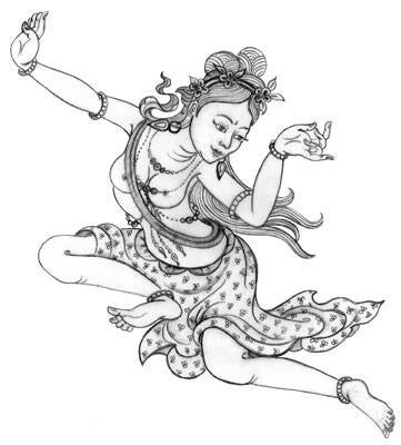 tanzende Yogini Dakini