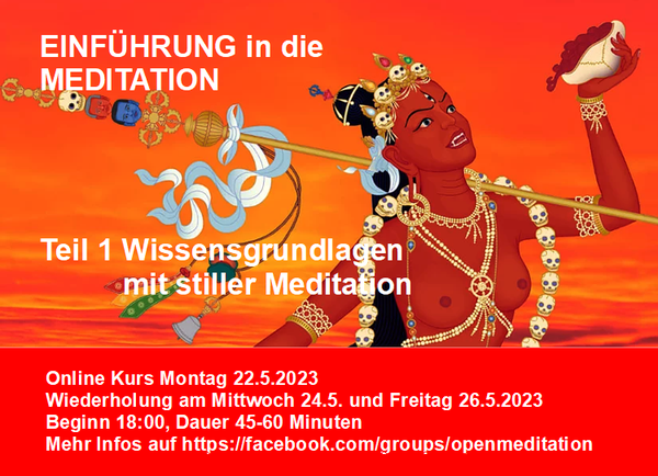MEDITATION - KURS 1 GRUNDLAGEN
