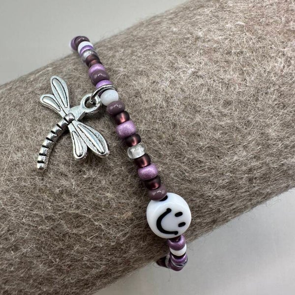 Bracelet Smiley et Pendentif