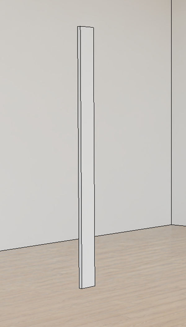 FILLER 3X42 WHITE