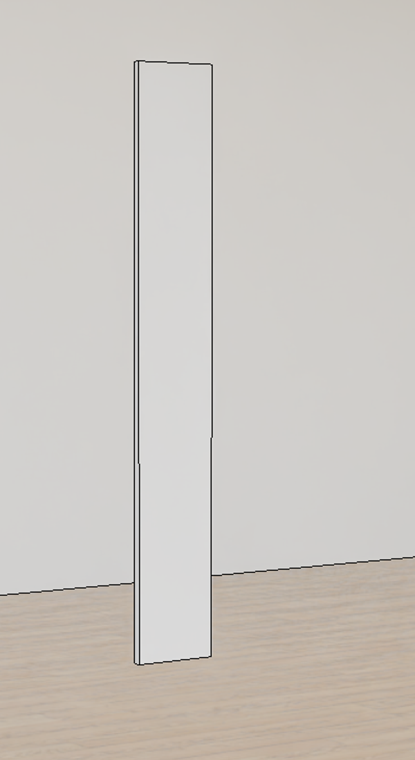FILLER 6X42 WHITE