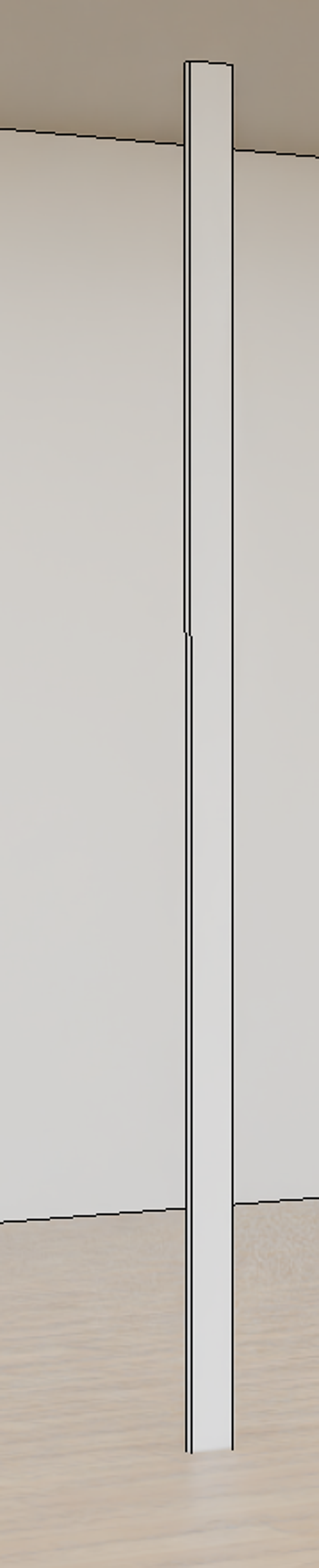 FILLER 3X96 WHITE
