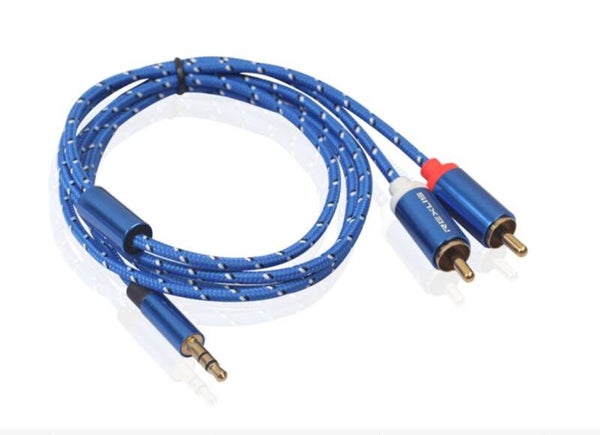 Tulp kabel 3,5 mm jack 1 meter