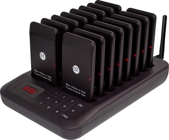 TD157 Draadloos Restaurant Pager-systeem – Efficiënte Communicatie voor Horeca en Evenementen