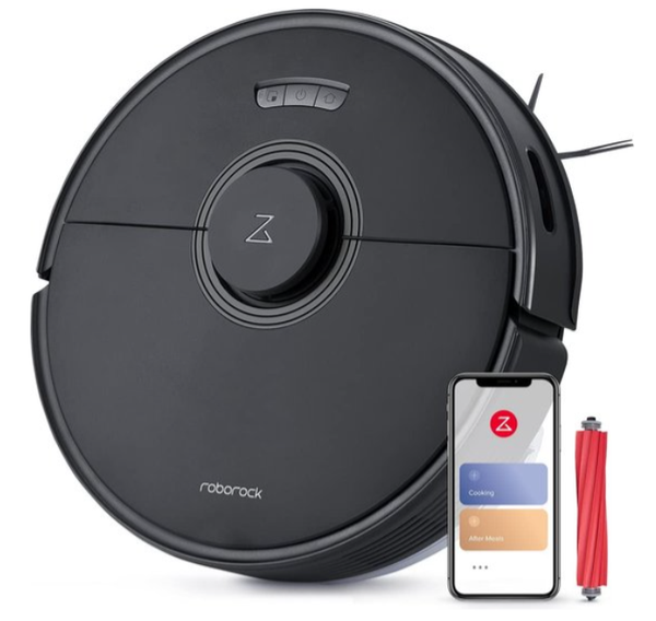 Roborock Q7 Max Robotstofzuiger met dweilfunctie,58W,Met afveegfunctie,Multi-layer mapping en continu schoonmaken,Intelligent LiDAR navigatie,4200Pa