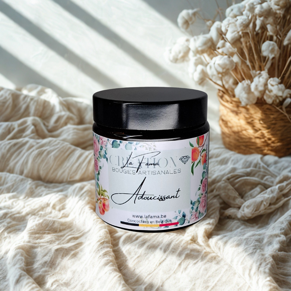 Bougie Ambrée - Adoucissant
