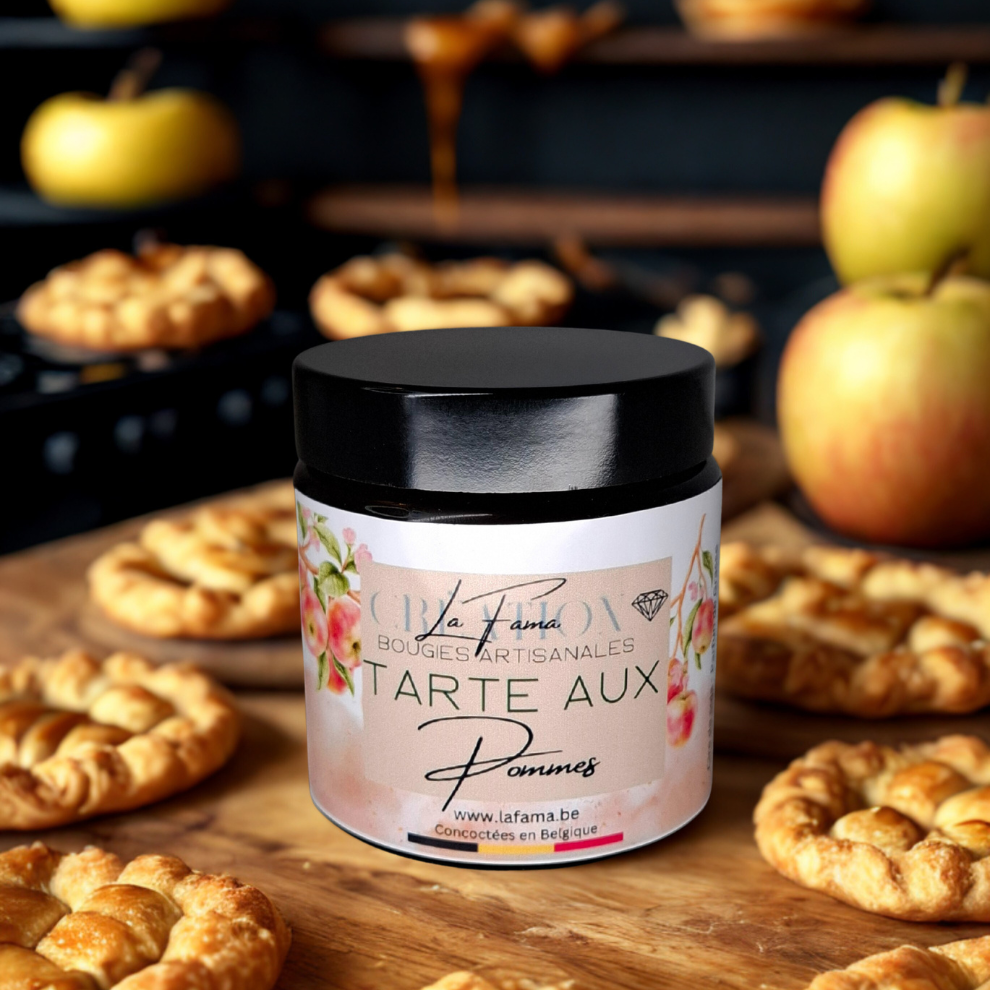 Bougie Ambrée - Tarte aux Pommes