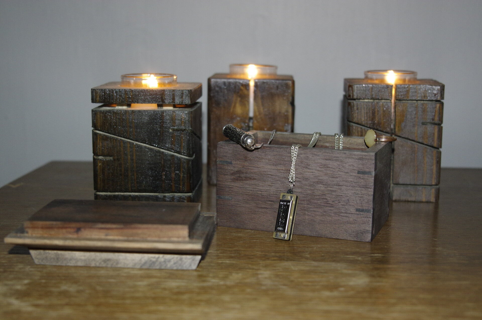 Rustic Modern Dresser Set