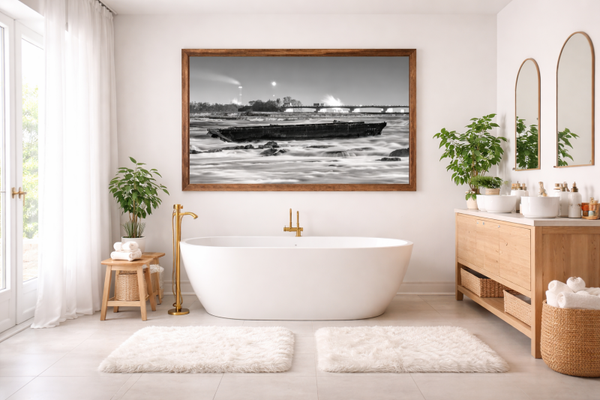 Shipwreck " Photography Print" In Frame E