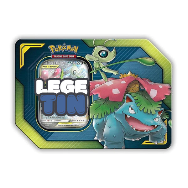 Lege Tin - Venusaur & Celebi