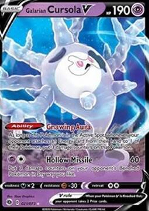 Champions Path - #021 - Galarian Cursola V
