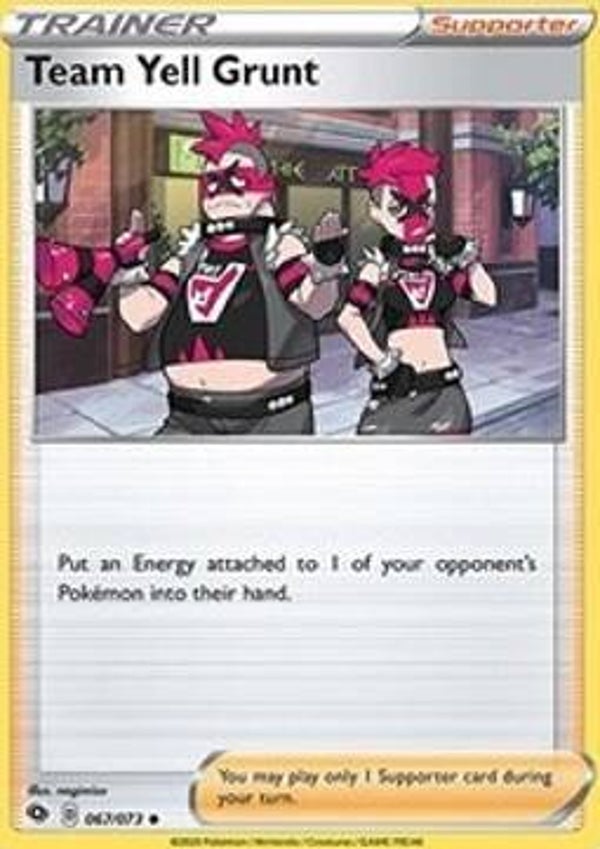 Champions Path - #067 - Team Yell Grunt