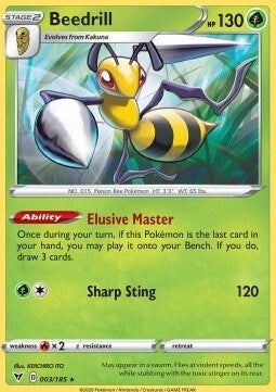 Vivid Voltage - #003 - Beedrill