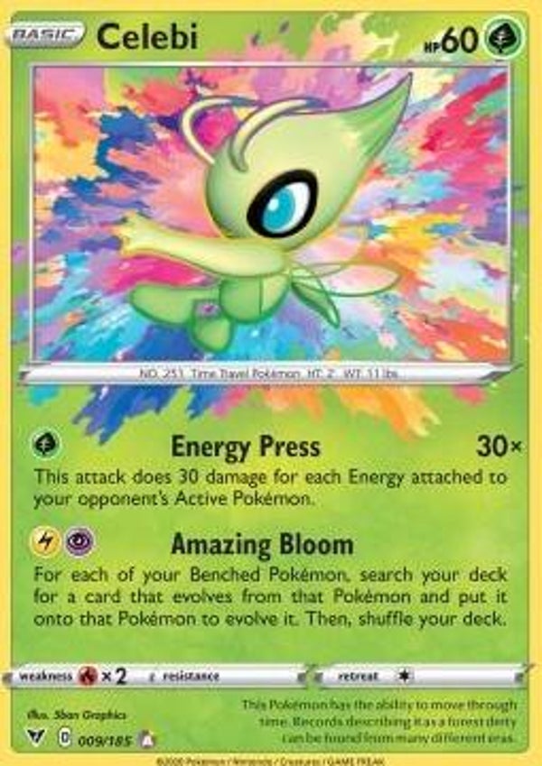 Vivid Voltage - #009 - Celebi