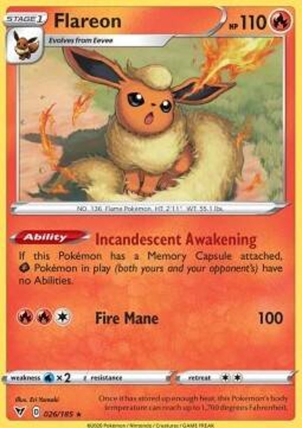 Vivid Voltage - #026 - Flareon