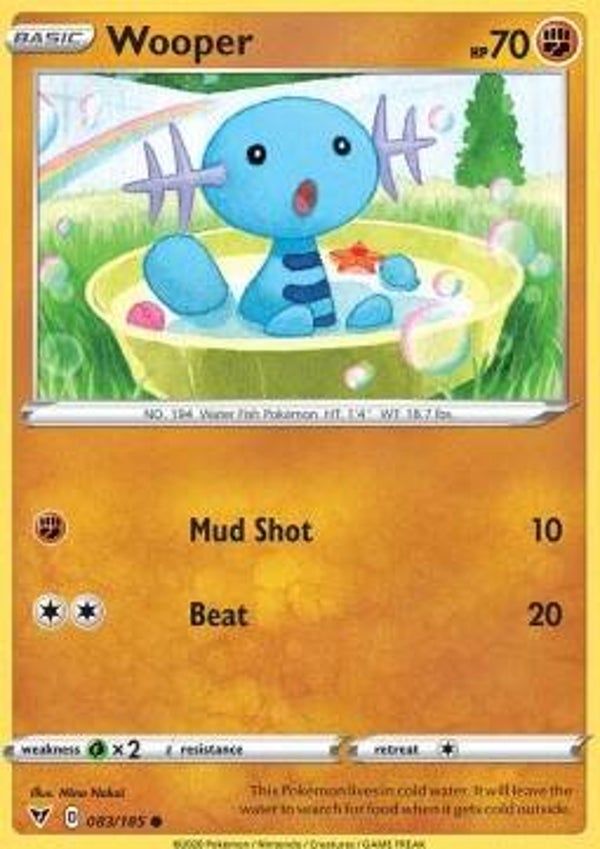 Vivid Voltage - #083 - Wooper