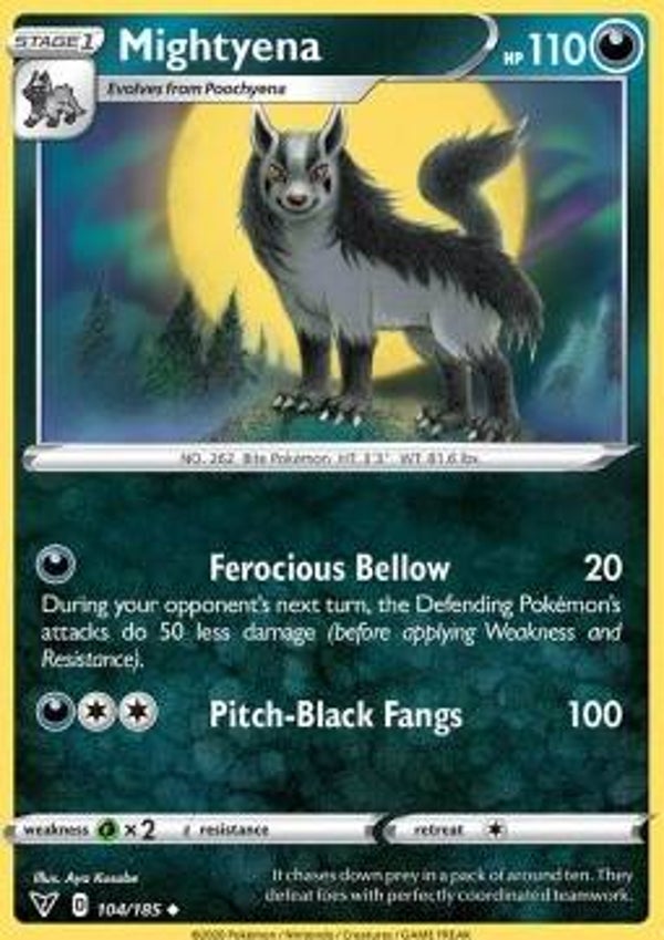 Vivid Voltage - #104 - Mightyena