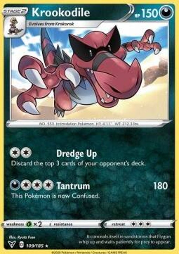 Vivid Voltage - #109 - Krookodile