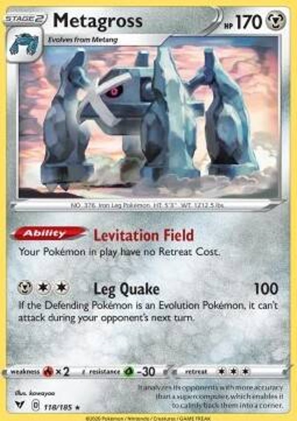 Vivid Voltage - #118 - Metagross