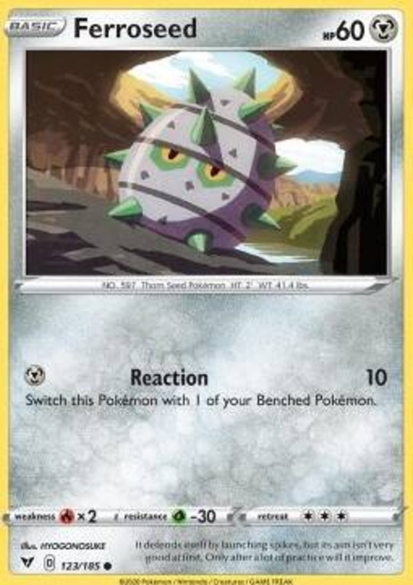 Vivid Voltage - #123 - Ferroseed