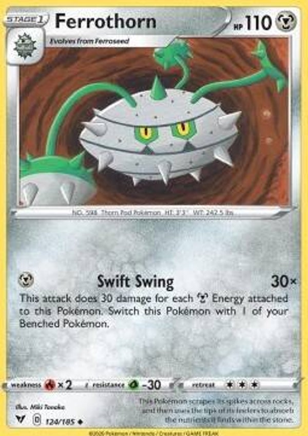 Vivid Voltage - #124 - Ferrothorn