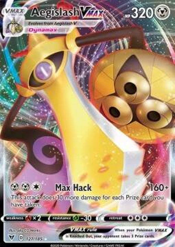 Vivid Voltage - #127 - Aegislash VMAX
