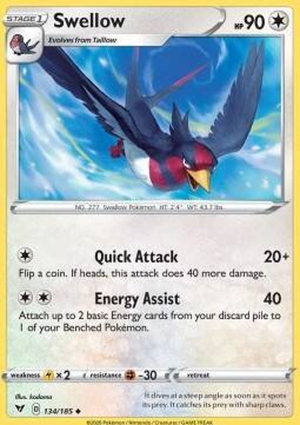 Vivid Voltage - #134 - Swellow