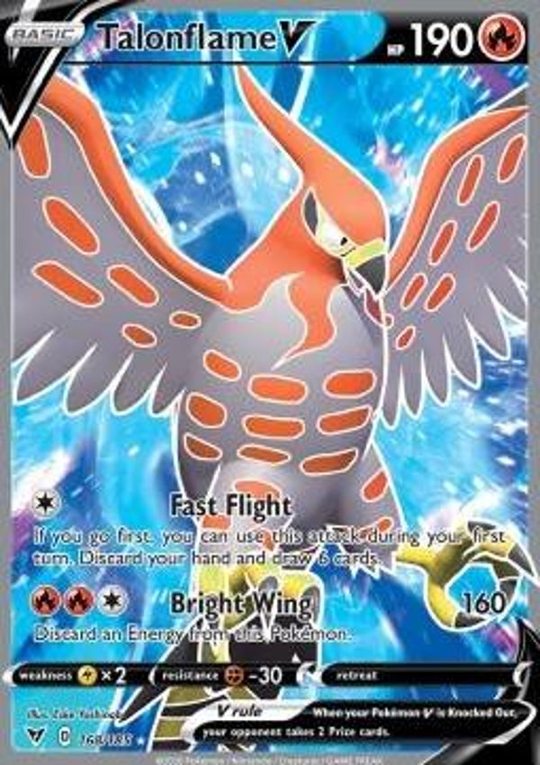 Vivid Voltage - #168 - Talonflame V