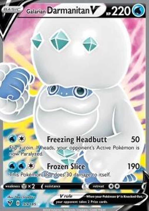 Vivid Voltage - #169 - Galarian Darmanitan V