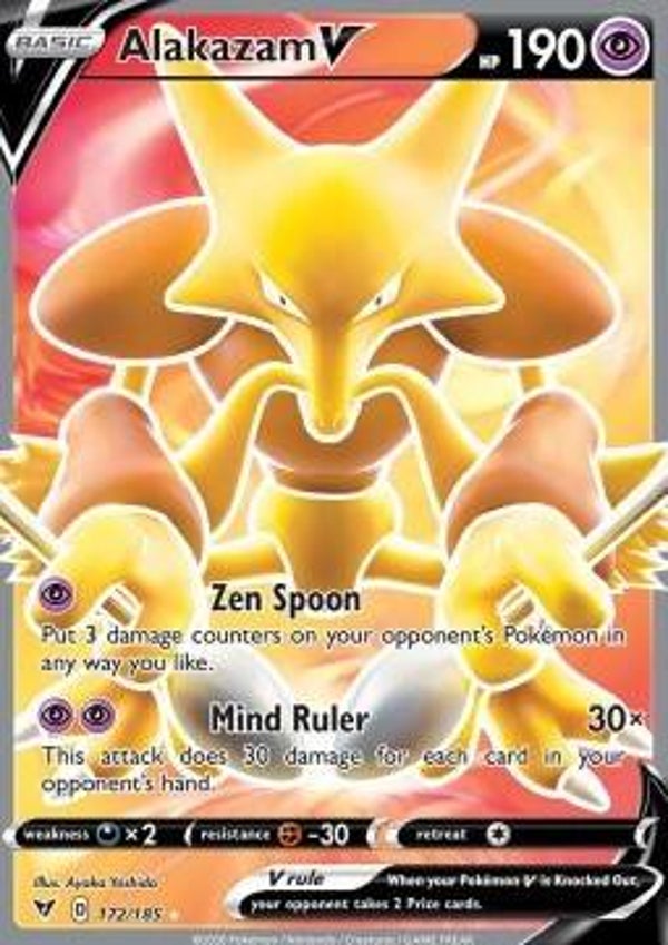 Vivid Voltage - #172 - Alakazam V