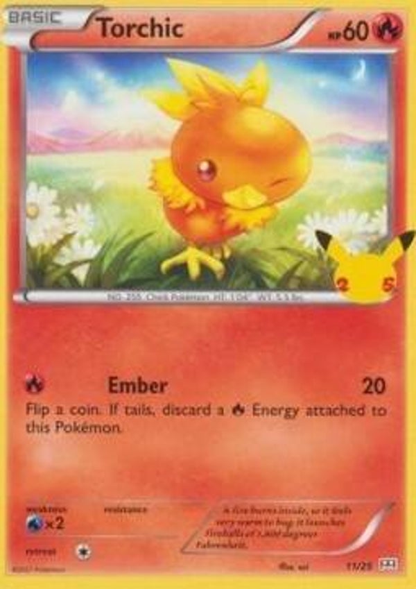 Mc Donald's 25th Anniversary - #011 - Torchic