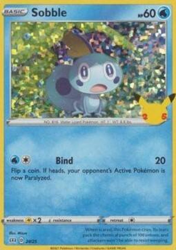 MC Donald's 25th Anniversary - #024 - Sobble - HOLO