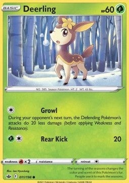 Chilling Reign - #011 - Deerling