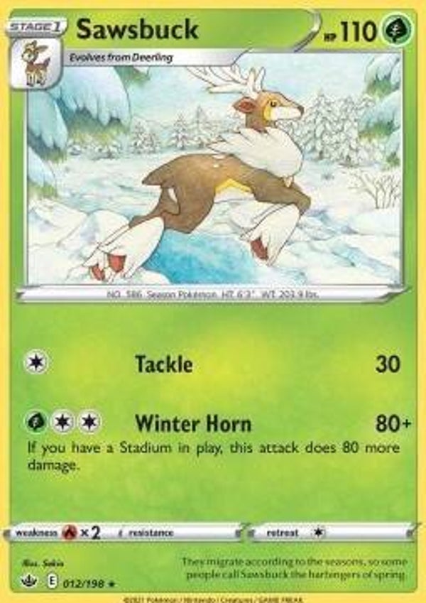 Chilling Reign - #012 - Sawsbuck