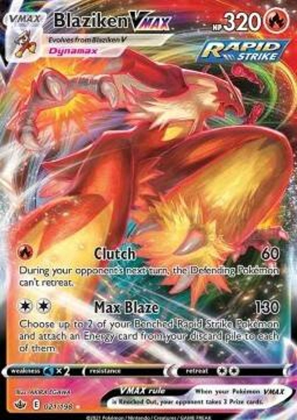 Chilling Reign - #021 - Blaziken VMAX