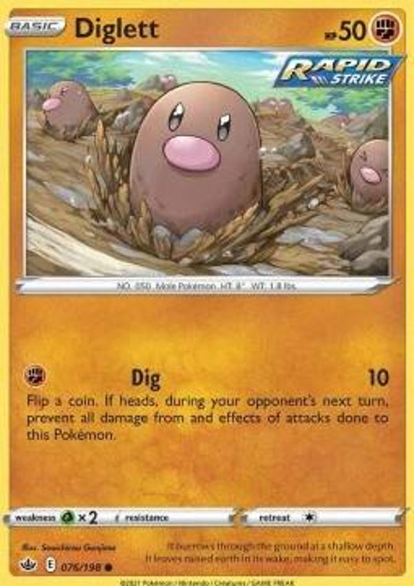 Chilling Reign - #076 - Diglett