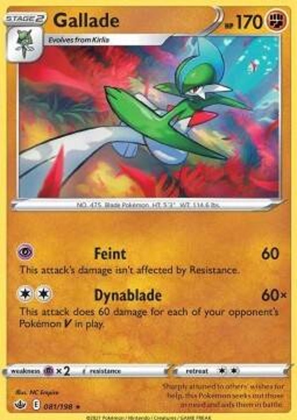 Chilling Reign - #081 - Gallade