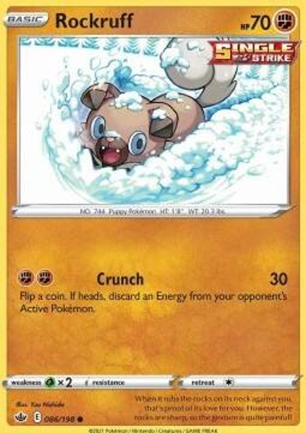Chilling Reign - #086 - Rockruff