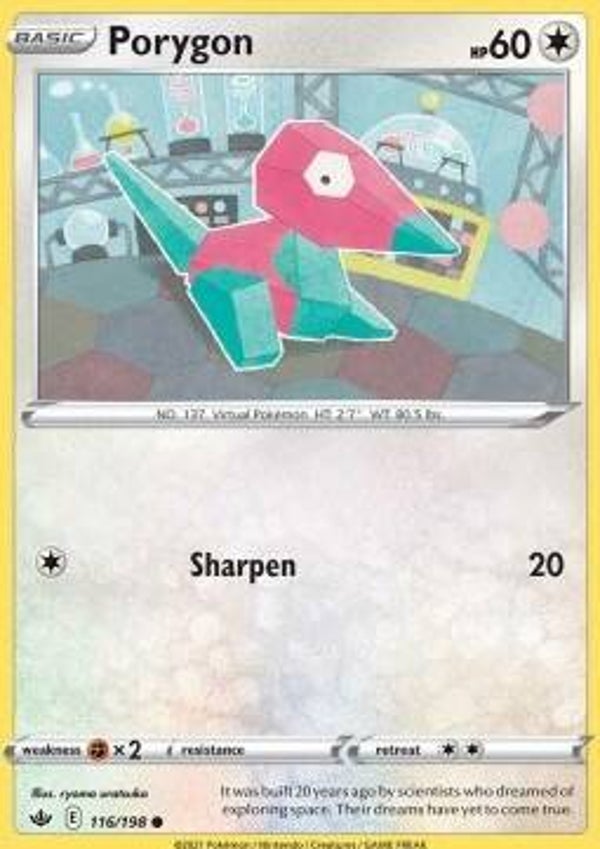 Chilling Reign - #116 - Porygon