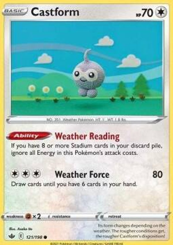 Chilling Reign - #121 - Castform