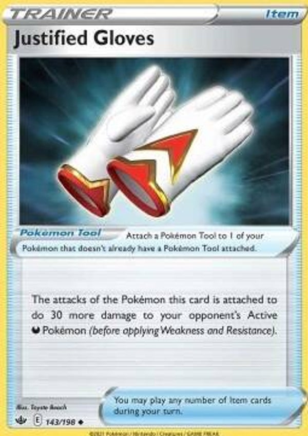 Chilling Reign - #143 - Justified Gloves