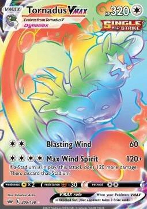 Chilling Reign - #209 - Tornadus VMAX