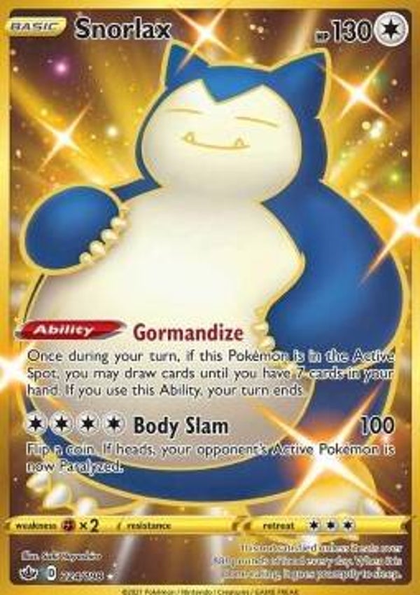 Chilling Reign - #224 - Snorlax