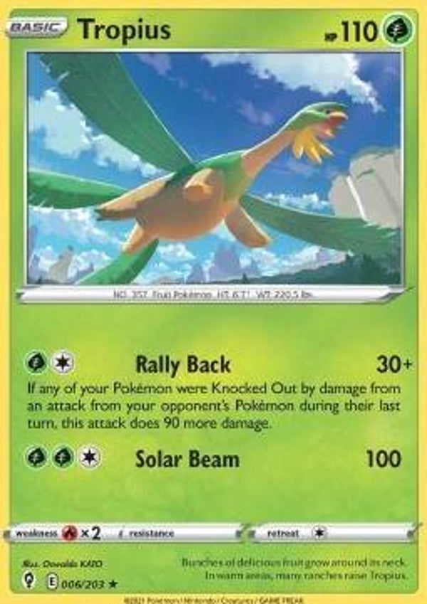 Evolving Skies - #006 - Tropius