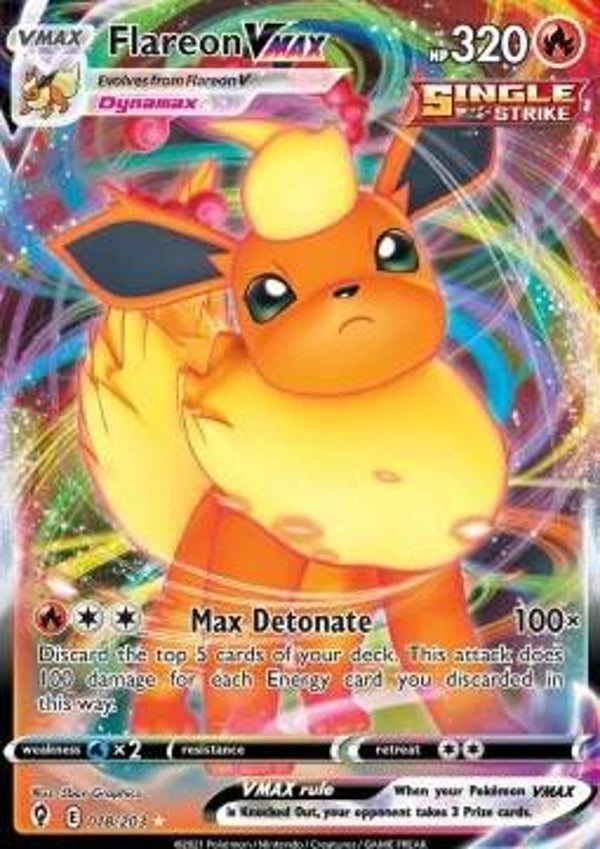 Evolving Skies - #018 - Flareon VMAX